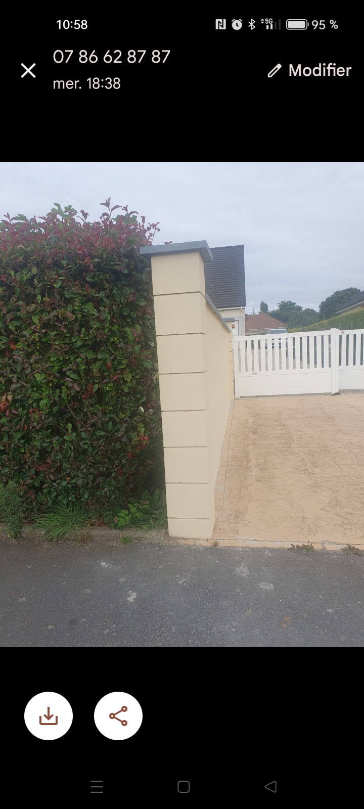 Construction d'un mur de clôture par nos maçons qualifiés sur Etretat 76